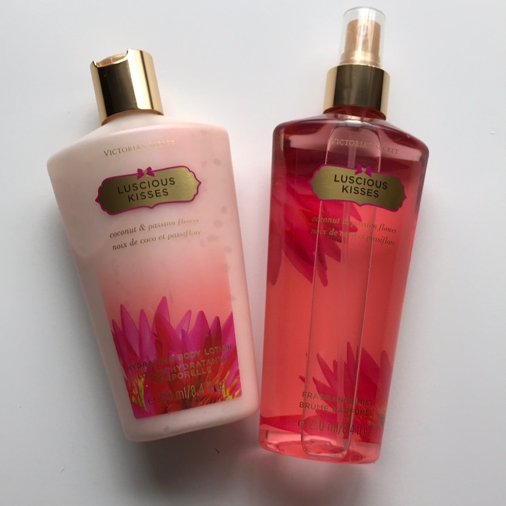 Victoria’s Secret Lucious Kisses Body Lotion& Mist